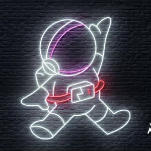 neón astronauta