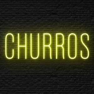 neón churros